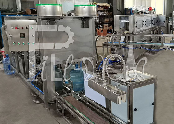 300bph 5 Galon Davul PLC Varil Su Dolum Makinesi Otomatik Tedarikçi