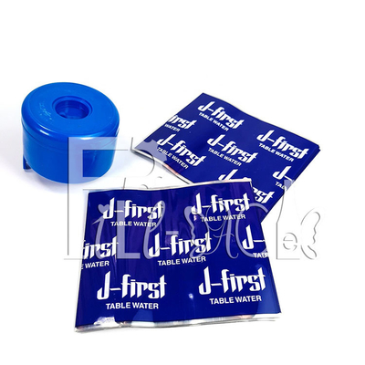 5 Galon Su Şişesi için PVC Plastik Isı Shrink Cap Sleeve Etiket Tedarikçi
