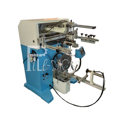 20l Şişe için Semiauto Döner Serigrafi Baskı Şişe Etiketleyici Fotoelektrik Algılama Tedarikçi