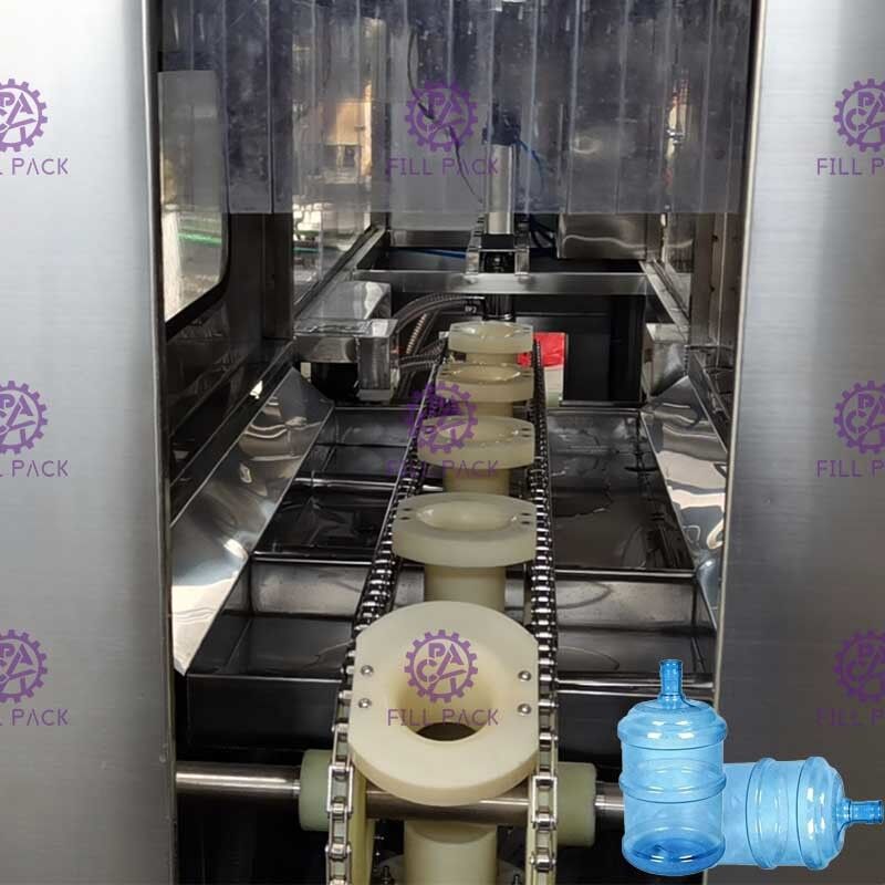 Sus 304 5 Galon Su Dolum Makinesi Sıcak Alkali Su Yıkama Tedarikçi