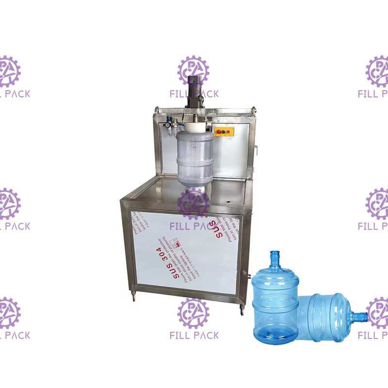 Yarı Otomatik Gallon Kovası Yıkayıcı / Yüksek Basınçlı Gallon Fıçı Yıkayıcı Tedarikçi