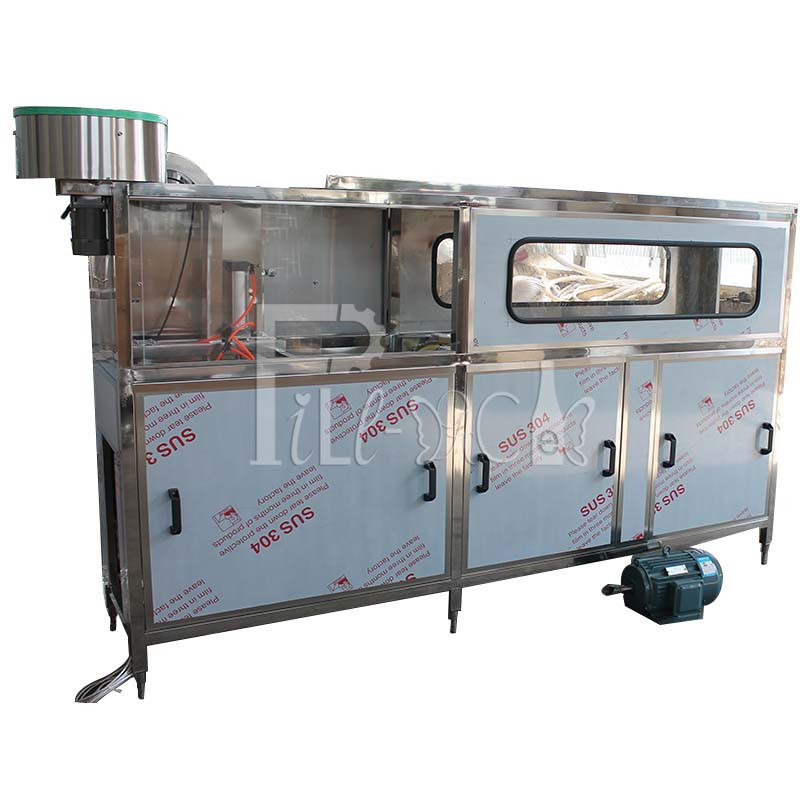 SUS304 100BPH Tek Kapak Açma Kafalı 5 Galon Su Dolum Makinesi Tedarikçi