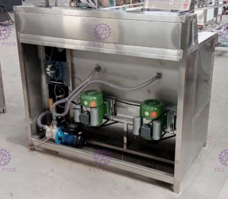 S-2 2 Durak 5 Gallon Şişeleri Sıcak Alkali Suyla Yıkayın