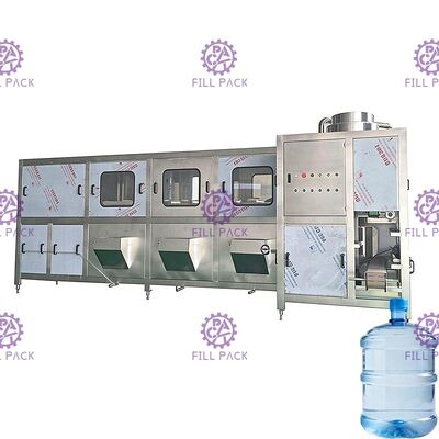 Paslanmaz Çelik 304 1200BPH İçme Suyu Dolum Makinesi