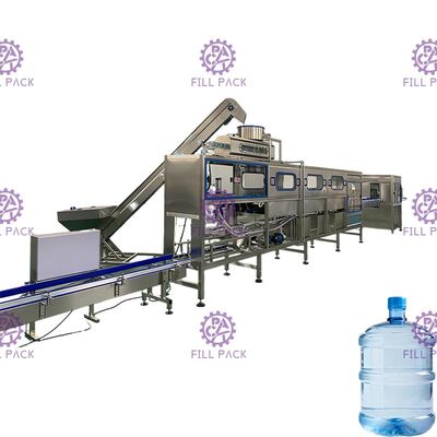 Manuel Yükleme 200 BPH 20 Litre Kavanoz Dolum Makinesi