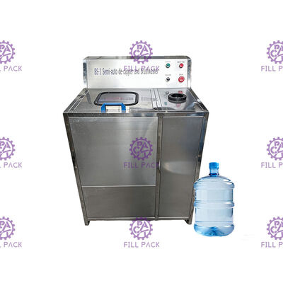 BS-1 250BPH 5 Gallon şişe yıkayıcı kontrol penceresi ile