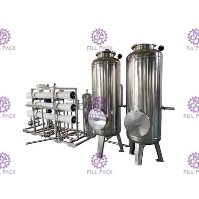 Sus304 Otomatik Çalışma Valfi İçme 4000lph Ro Su Arıtma Makinesi