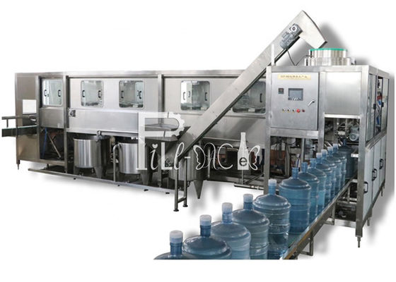 İçme Suyu 3 In 1 1000BPH Maden Suyu Şişeleme Makinesi