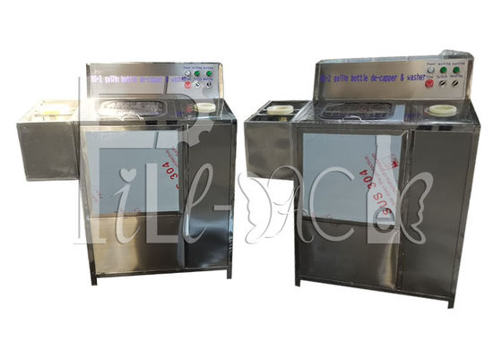 CE ISO 220V 5 Galon Şişe Yıkayıcı, İç Durulama İstasyonlu