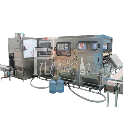 Kapak Kaldırıcı ile 200BPH Otomatik 5 Galon Dolum Makinesi Hattı