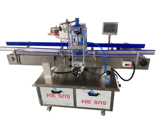 Otomatik 1200BPH 5 Galon Şişe Etiketleyici PLC Kontrolü Özelleştirilmiş